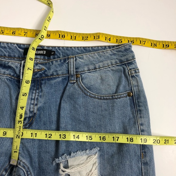 Missguided Distressed Boyfriend Jeans US 6 - Picture 6 of 7